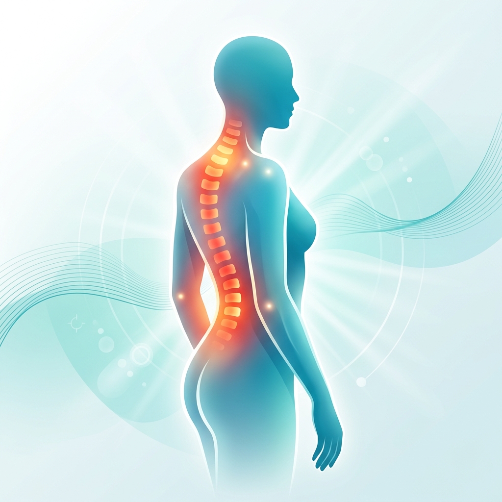 Ilustração de tratamento especializado da dor